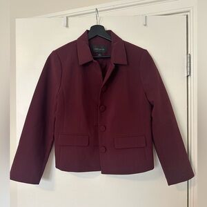 NWOT Ann Taylor Cranberry Jacket (size 8)